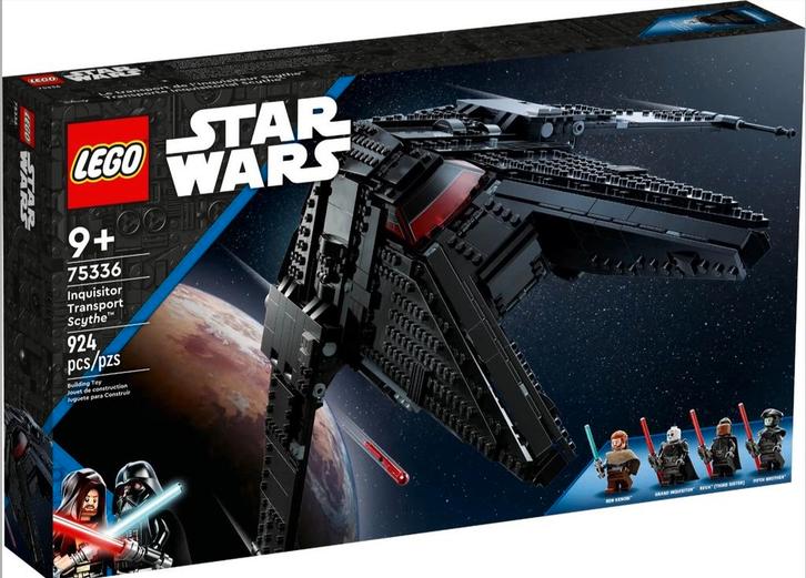 LEGO 75336 Transport van de Inquisitor Scythe
9+ 924 stenen, Verzamelen, Star Wars, Ophalen of Verzenden