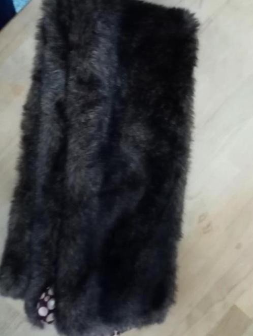 B. Zimmermann nieuw lang bruin warm nepbont sjaal 1,5m/16cm, Kleding | Dames, Mutsen, Sjaals en Handschoenen, Nieuw, Sjaal, Ophalen of Verzenden