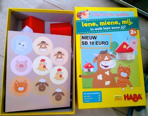 Haba Spel - Mijn eerste spellen - Iene, miene, mij, Hobby en Vrije tijd, Gezelschapsspellen | Bordspellen, Zo goed als nieuw, Ophalen of Verzenden