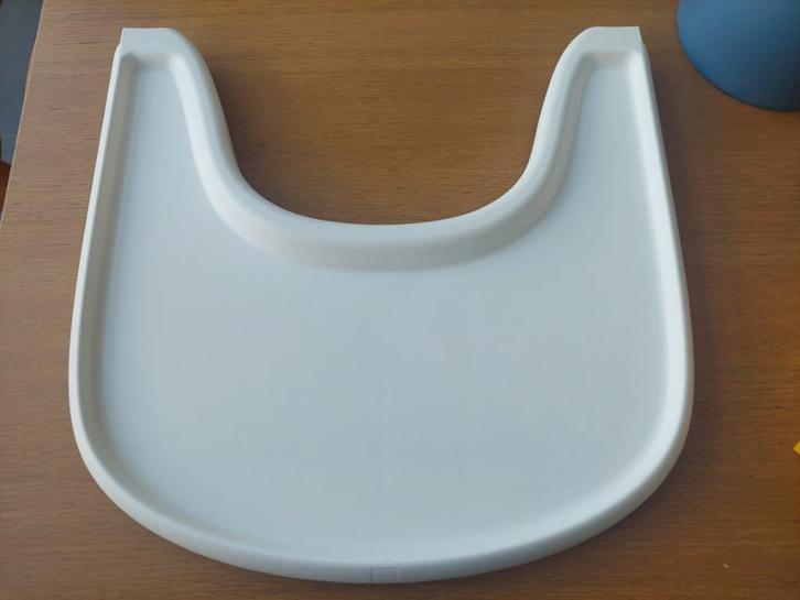 Stokke Trip Trapp Tafelblad wit, Kinderen en Baby's, Kinderstoelen, Gebruikt, Meegroeistoel, Afneembaar eetblad, Ophalen