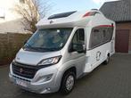 Burstner ixeo time 700 met queensbed en hefbed 60000 km !!, Caravans en Kamperen, Fiat, Fiat, Luifel, Handgeschakeld