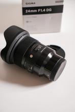Sigma 24mm F1.4 DG HSM Art – Sony E-mount, Audio, Tv en Foto, Ophalen, Zo goed als nieuw, Groothoeklens