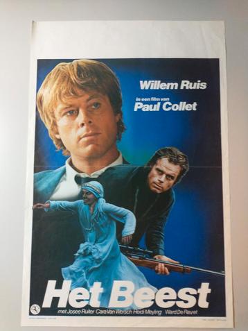Paul Collet - Het beest Elan Film Belgische affiche  beschikbaar voor biedingen