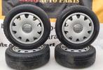Audi A4 S4 winterwielen 16 inch velgen 8e6061027d, Auto-onderdelen, Gebruikt, 16 inch, Band(en), Winterbanden