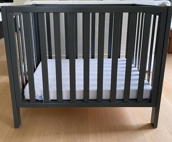 Houten PARK in hoogte verstelbaar Merk TROLL, incl. MATRAS, Enfants & Bébés, Parcs, Comme neuf, Rectangulaire, Réglable en hauteur