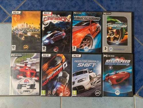 Jeux Need for Speed pc, Games en Spelcomputers, Games | Pc, Zo goed als nieuw, Overige genres, Vanaf 3 jaar, Ophalen of Verzenden