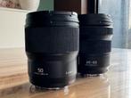 2 Lens PANASONIC 50 mm : 1.48 + 20-60 mm : 0.48, TV, Hi-fi & Vidéo, Comme neuf, Autres types