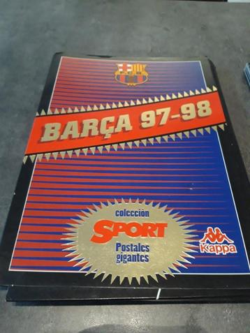 Voetbalkaarten FC Barcelona 97-98