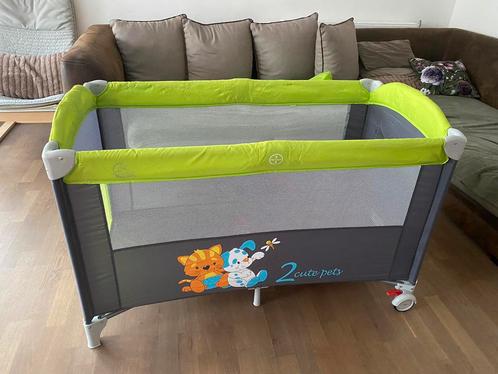 Paraplubed + opvouwbaar matras, Kinderen en Baby's, Kinderkamer | Bedden, Zo goed als nieuw, Matras, Ophalen