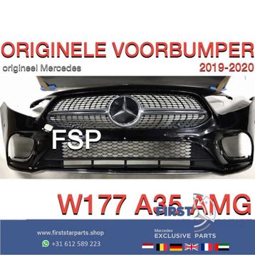 W177 AMG Voorbumper ORIGINEEL Mercedes A Klasse 2018-2020 ZW beschikbaar voor biedingen