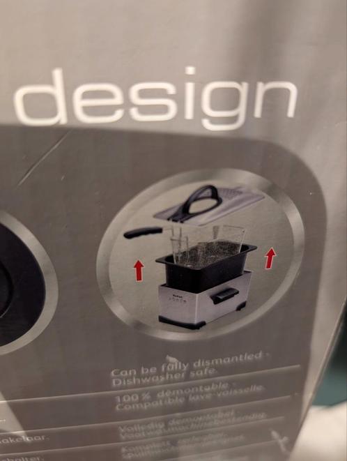 TEFAL friteuse., Elektronische apparatuur, Ventilatoren, Nieuw, Ophalen