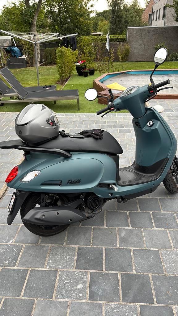 Trotinette Sym, Vélos & Vélomoteurs, Scooters | SYM, Comme neuf, Fiddle, Classe B (45 km/h), Essence, Enlèvement