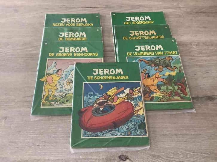 Jerom verschillende strips reeks 3 (Groene cover), Boeken, Stripverhalen, Gelezen, Meerdere stripboeken, Ophalen of Verzenden