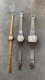 Set van 3 mechanische horloges voor dames, Ophalen of Verzenden, Gebruikt, Polshorloge, Overige merken