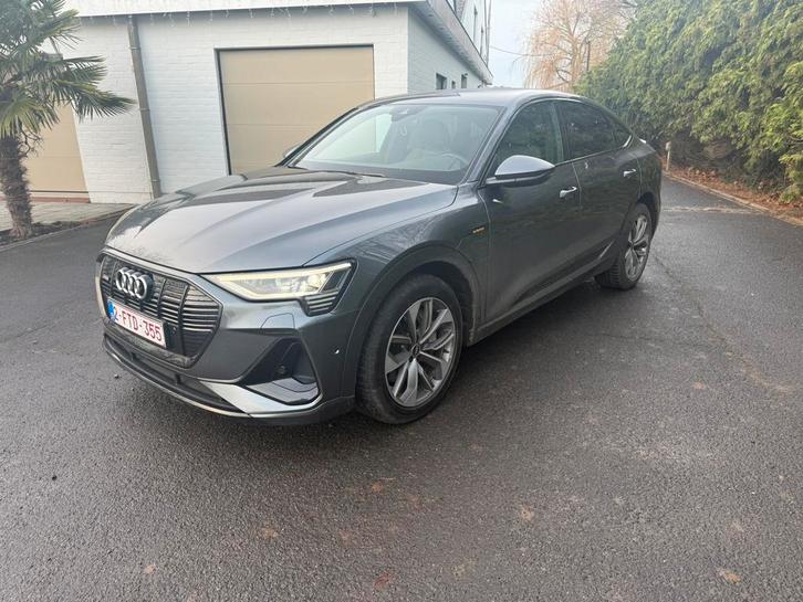 Audi E-tron 55 quattro S Line, Auto's, Audi, Bedrijf, e-tron, Ophalen