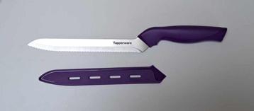 Tupperware Couteau à Pain « Essential Knives » Mauve - Promo