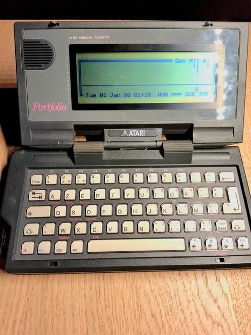 Atari portfolio 512 palm-pc, Computers en Software, Vintage Computers, Ophalen of Verzenden