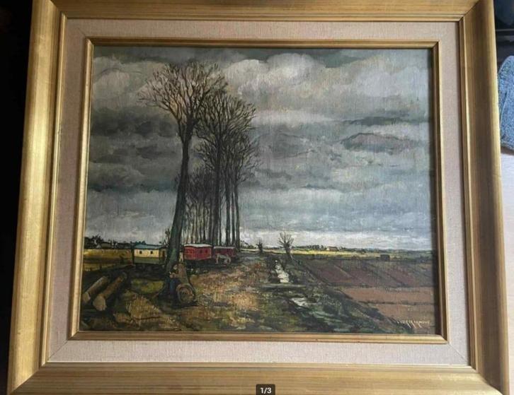 Peinture de Leo Vandekerckhove (1894-1986), Antiquités & Art, Art | Peinture | Classique, Enlèvement