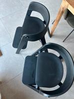 Stokke steps design kinderstoelen 2 stuks beeach wood black, Kinderen en Baby's, Kinderstoelen, Ophalen, Gebruikt, Meegroeistoel