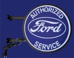 Ford authorized service dubbelzijdige verlichting lamp kado, Ophalen of Verzenden, Nieuw, Lichtbak of (neon) lamp