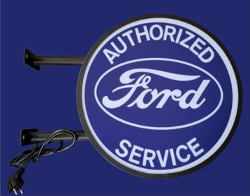 Ford authorized service dubbelzijdige verlichting lamp kado beschikbaar voor biedingen