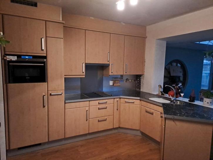 Keuken merk nolte in goede staat 3mx3m ongeveer,  combioven,, Huis en Inrichting, Keuken | Complete keukens, Gebruikt, Ophalen
