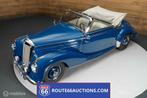 Mercedes-Benz 220 A Cabriolet | 1951 | Route 66 Auctions, Auto's, Zwart, Mercedes-Benz, Bedrijf, Handgeschakeld
