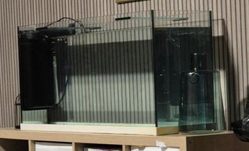 Aquarium 100lit avec pompe et chauffage, Enlèvement, Comme neuf