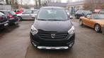Dacia lodgy stepway 1200 essence 2017 115000km clim gps 1pro, Auto's, Fiat, Voorwielaandrijving, Stof, Zwart, Parkeersensor