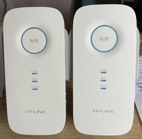 Twee (2) TPLink RE450/AC1750 Wi-fi Range Extenders, Informatique & Logiciels, Amplificateurs wifi, Comme neuf, Enlèvement ou Envoi