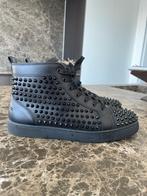Louboutin high top sneaker + factuur, Ophalen, Christian louboutin, Zwart, Zo goed als nieuw