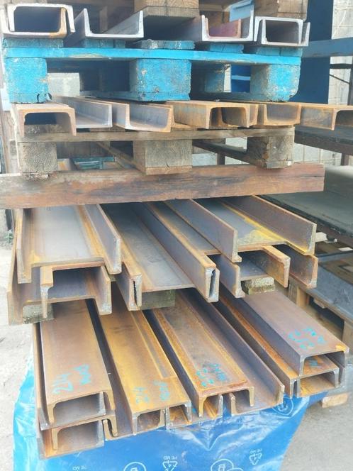 U - profiel UPE - UPN - metaal - ijzer - poutrel - balken, Doe-het-zelf en Bouw, Metalen, Zo goed als nieuw, IJzer, Ophalen