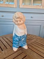 Gipsfiguur jongen, Ophalen of Verzenden, Gebruikt, Overige typen