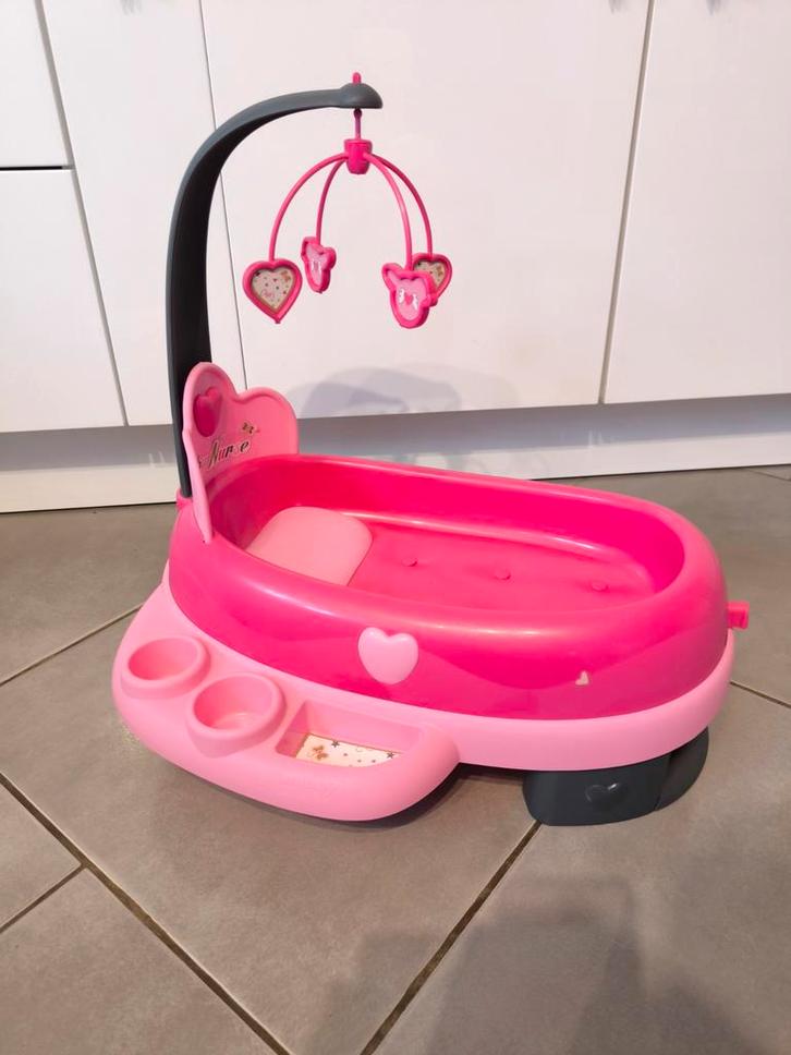 Smoby poppenbed, Kinderen en Baby's, Speelgoed | Poppen, Gebruikt, Ophalen
