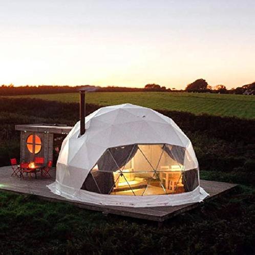 Tente géodesique dôme tiny house Airbnb ! VALEUR NEUF 6000€, Caravans en Kamperen, Tenten, tot en met 4, Ophalen