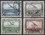 Postzegels België OPC PA1-4, Ophalen of Verzenden, Gestempeld, Luchtvaart