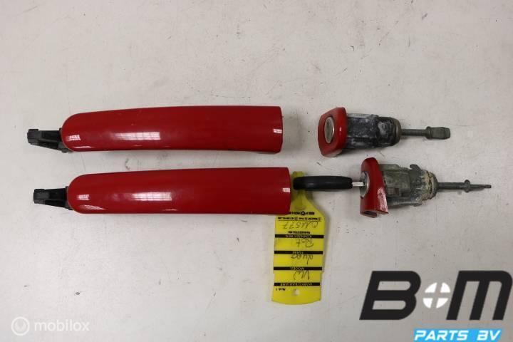 Set portiergrepen met sleutel VW Lupo LY3D, Auto-onderdelen, Carrosserie, Gebruikt