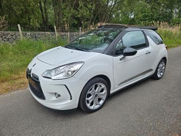 Citroën DS3 CABRIO  1.6I, Auto's, DS, Euro 5, Stof, 4 cilinders, Cabriolet