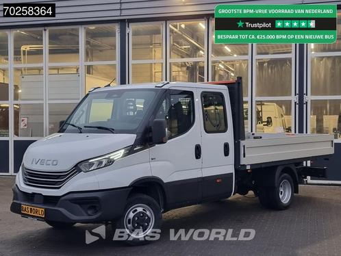 Iveco Daily 35C21 3.0 210PK 2025model Dubbel Cabine Open laa, Auto's, Bestelwagens en Lichte vracht, Bedrijf, Te koop, Airconditioning