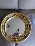 Ronde wandspiegel - stijl butlerspiegel - regencystijl, Ophalen of Verzenden