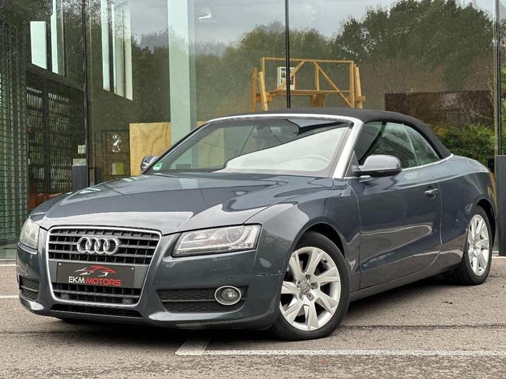 Audi A5 Cabrio 2.7 / Navi / Airco / Sensoren / Automaat, Auto's, Audi, Bedrijf, Te koop, A5, ABS, Airbags, Airconditioning, Alarm
