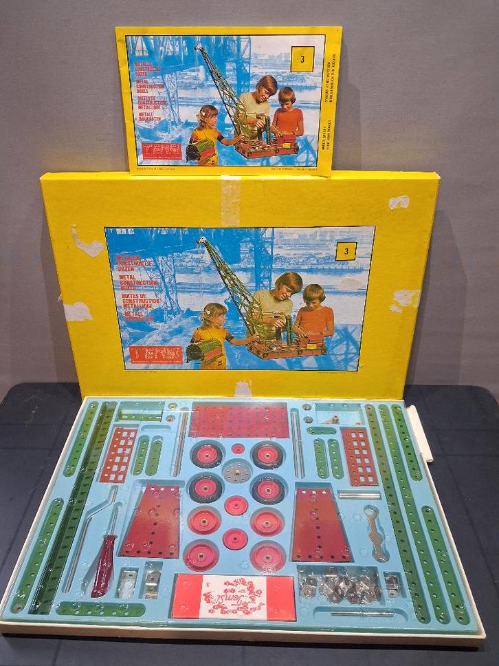 oude bouwdoos, Antiek en Kunst, Antiek | Speelgoed, Ophalen of Verzenden