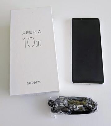 Sony Xperia 10 III, Ophalen, Wit, Touchscreen, Zo goed als nieuw