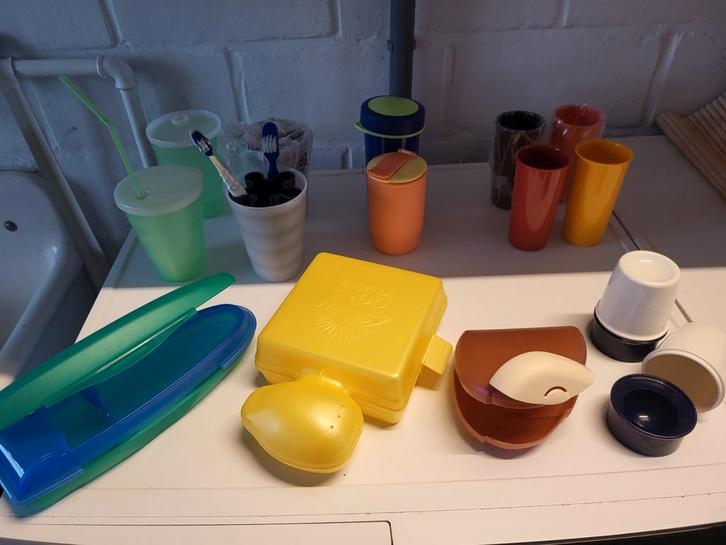 NIEUW Tupperware, Huis en Inrichting, Keuken | Tupperware, Blauw, Oranje, Ophalen of Verzenden