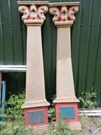 4 polyester decoratie Zuilen uit de efteling, Antiek en Kunst, Ophalen