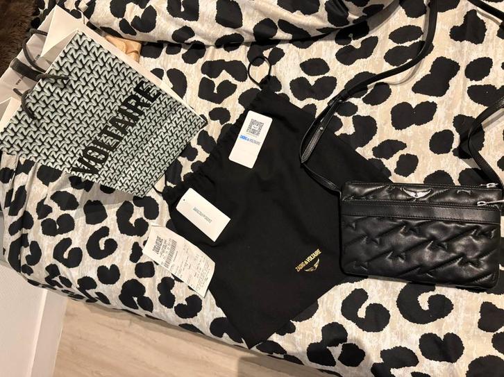 Sac Zadig et Voltaire noir et argenté, Bijoux, Sacs & Beauté, Sacs | Sacs Femme, Comme neuf, Noir, Enlèvement