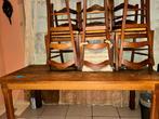 A DONNER  Table salle a manger avec chaise + buffet, Ophalen, Gebruikt