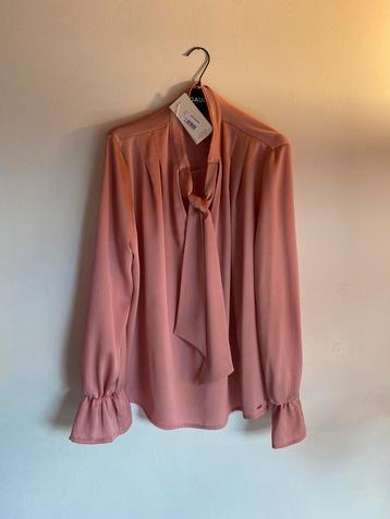 Gaudi Roze Dames Blouse met Stropdas Nieuw! - Maat 48 beschikbaar voor biedingen