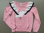 Trui roze vogel Yumi 152 NIEUW, Kinderen en Baby's, Kinderkleding | Maat 152, Nieuw, Meisje, Trui of Vest, Yumi