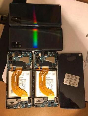 2x Samsung Galaxy A51 voor onderdelen beschikbaar voor biedingen